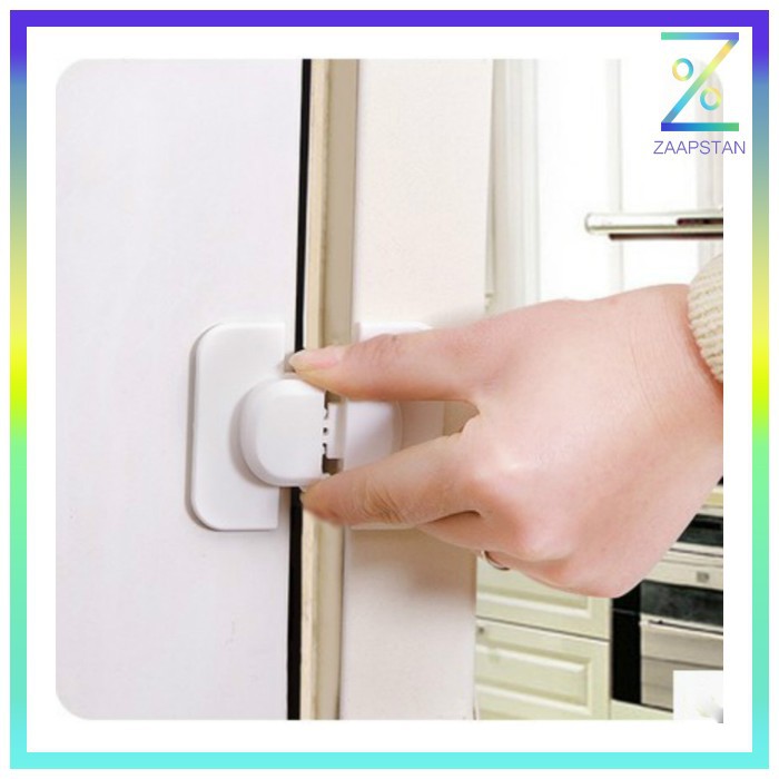 Seria Safety Lock Pintu Kulkas Serbaguna - 503 - White