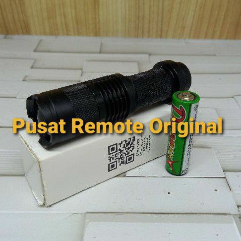 SENTER POCKETMAN SENTER LED FLASH LIGHT WATERPROOF TAHAN AIR