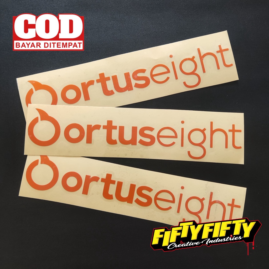 Stiker Cutting ORTUSEIGHT Stiker Cuting Motor Stiker Kating Mobil Stiker Helm