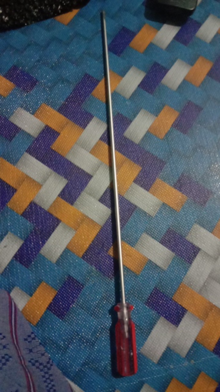 Gestar Mechanical Screwdriver (-)4x300mm Obeng Crystal Obeng Minus