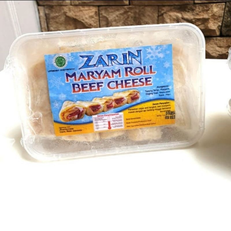 

Roti Cane Gulung isi Choco Cheese / Beef Cheese Maryam Roll Frozen