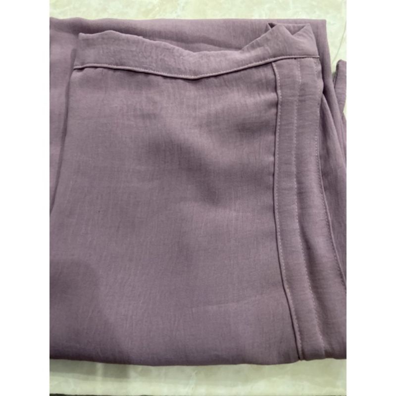 Rok Serut Crinkle Jumbo / Rok Casual flowy Jumbo / Rok wanita-2