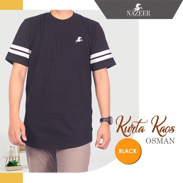 NAZEER Kurta Kaos Pria OSMAN