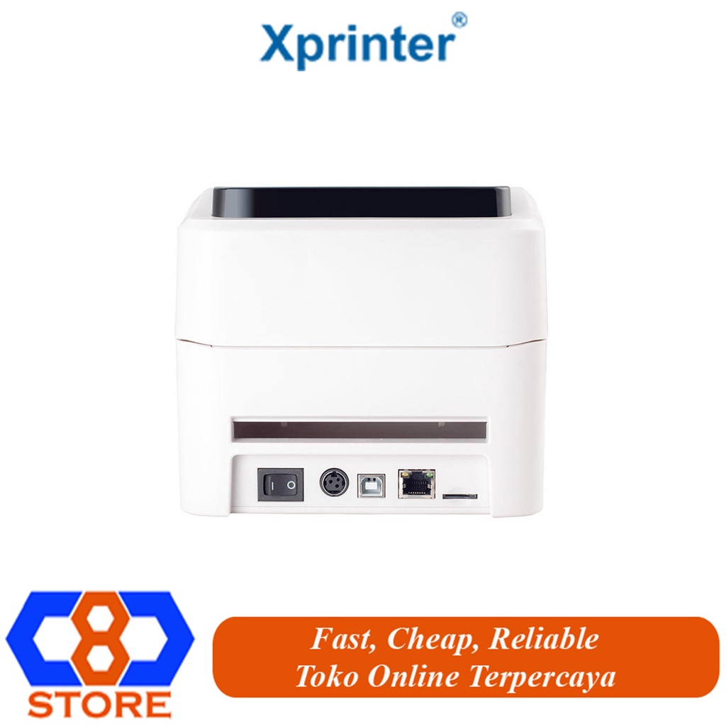 PRINTER RESI LABEL BARCODE XP-420B XP 420 THERMAL A6 BLUETOOTH USB