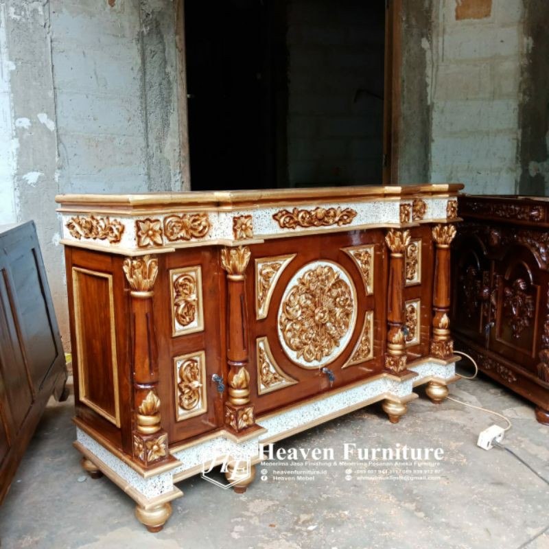 Bufet hias jati ,Bufet tv