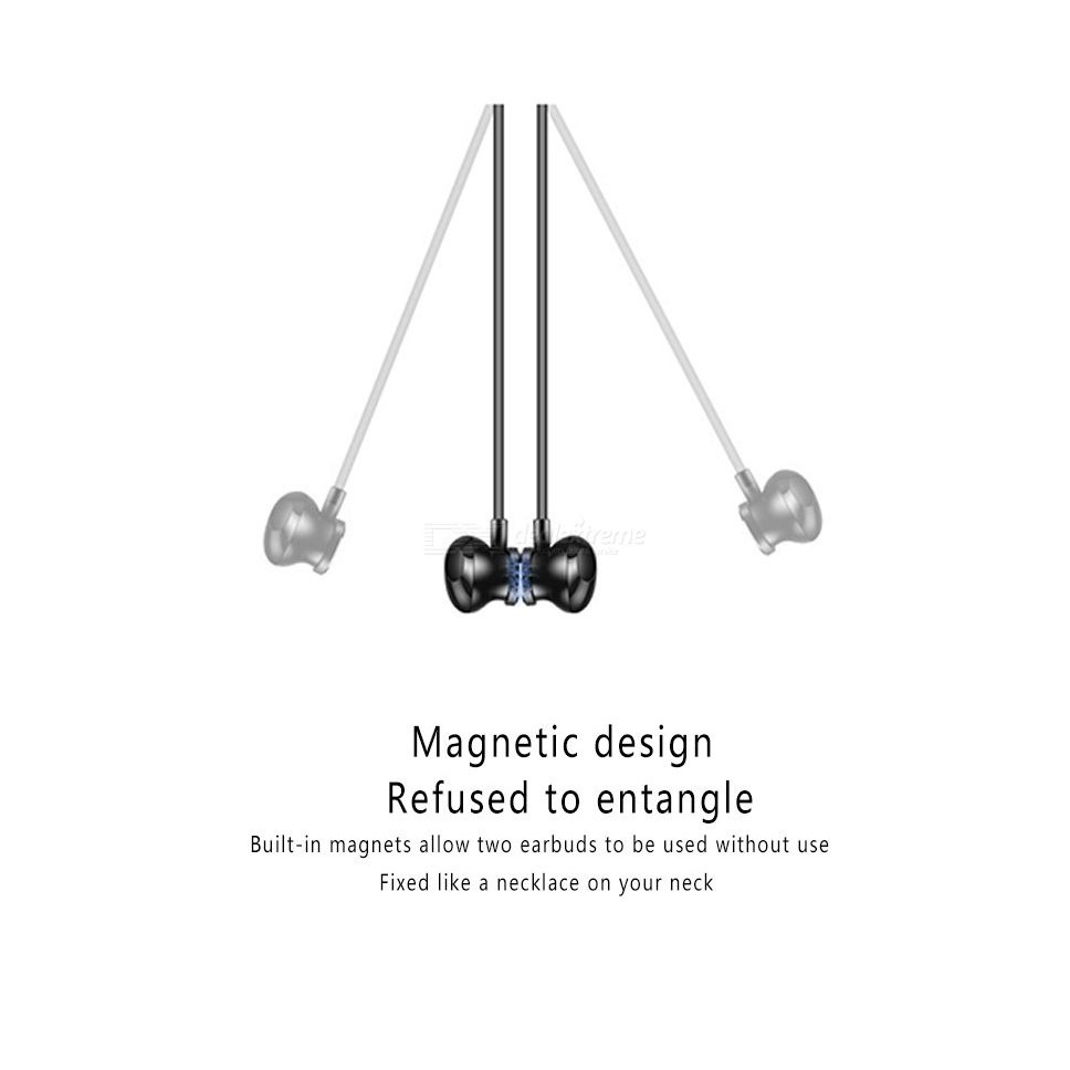 YBS-0625 Portable Sports Magnetic Stereo Sound In-Ear Bluetooth Earphone Wireless Earbuds Headset