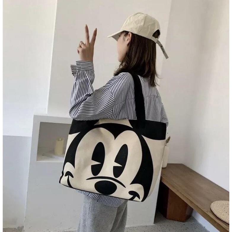 TAS TOTEBAG DISNEY / Tas Totebag Donald Duck /  Totebag Mickey Minnie / Totebag Donald Duck