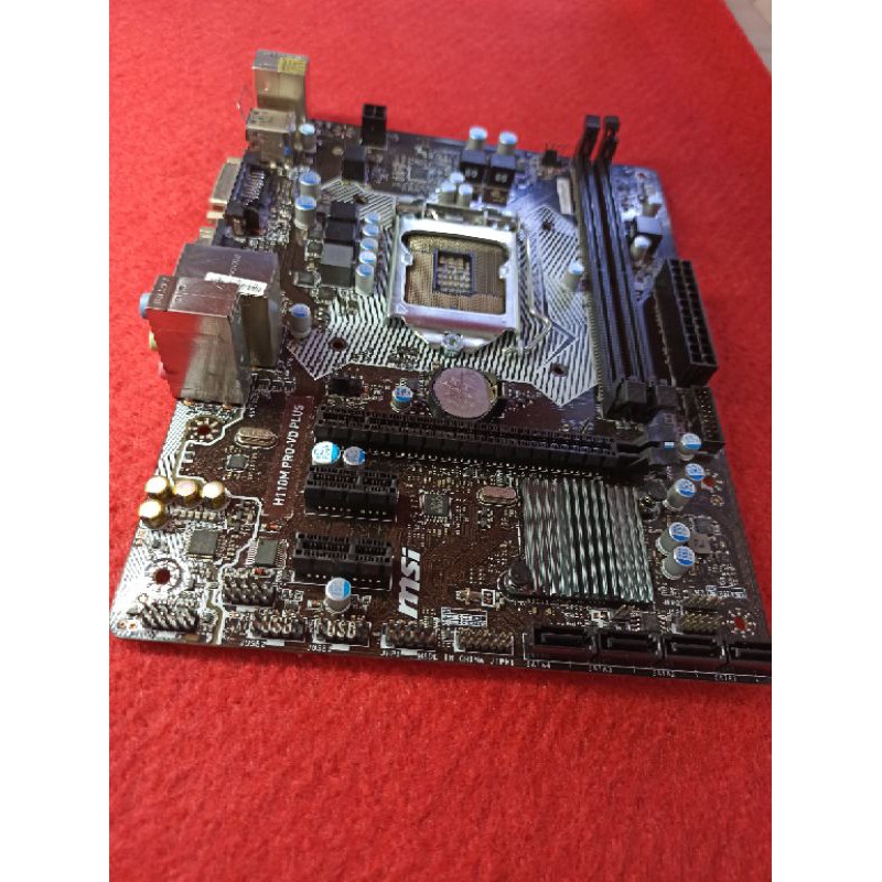 motherboard Intel MSI H110 soket 1151 ddr4 murah bergaransi