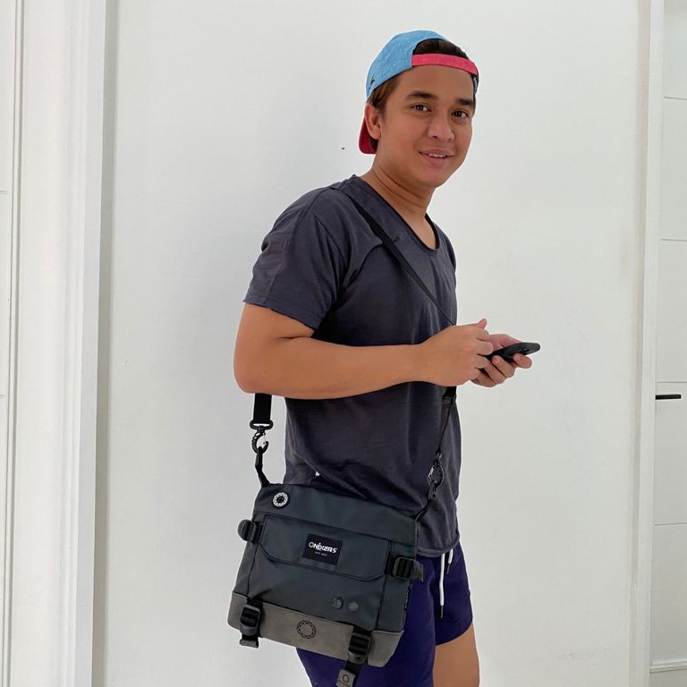 BESTPROMO ONIXERS DOHA SLINGBAG TAS SELEMPANG PRIA WATERPROOF