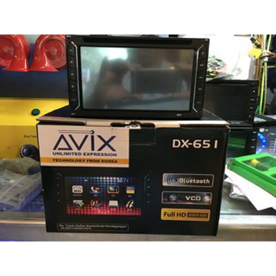 tv mobil/double din universal merk avix type DX-651 Terbaik