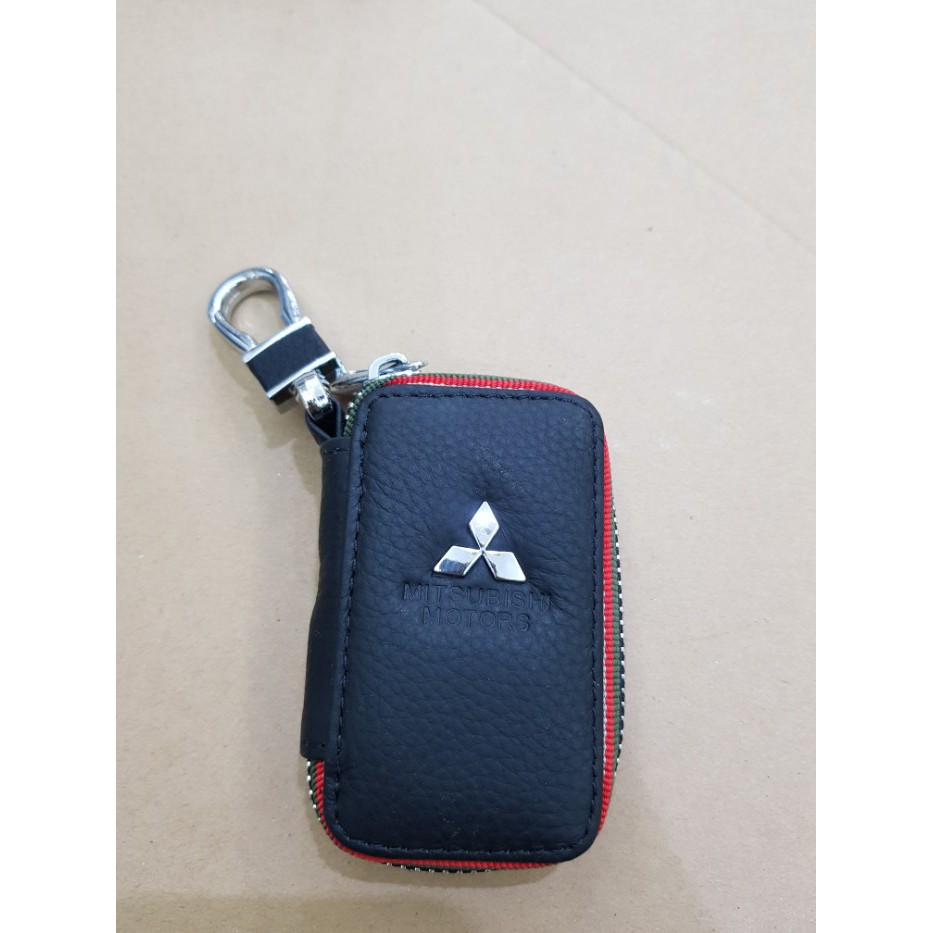 Dompet Stnk Mobil Mitsubishi/Gantungan Kunci Model Dompet Stnk