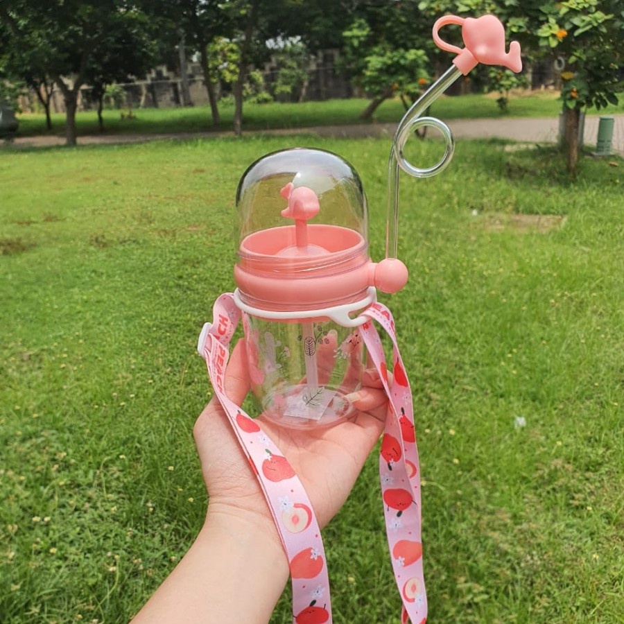 [COD] Botol Minum Anak Air Mancur Karakter dan Motif Lucu, Sedotan BPA FREE 250ml (B819)