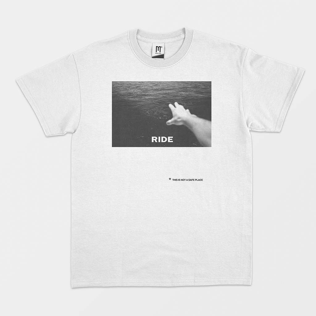T-shirt RIDE - "This Is Not A Safe Place"