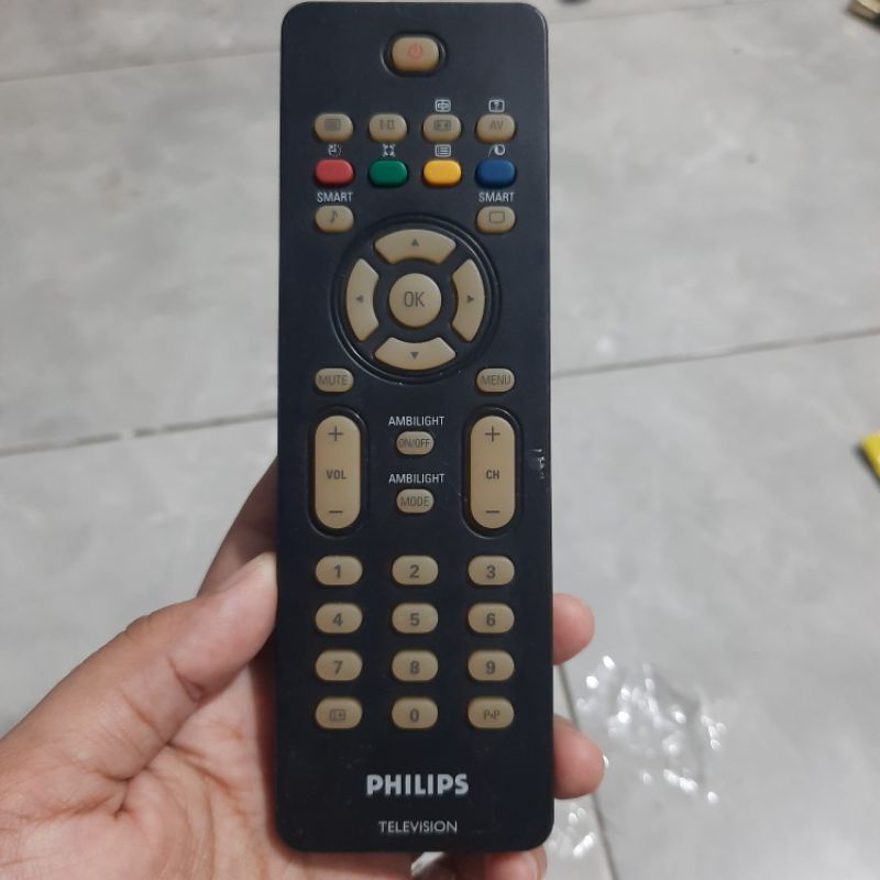 REMOTE REMOT TV PHILIPS AMBILIGHT ORIGINAL ASLI