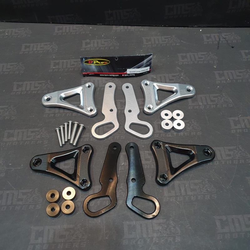 Bracket Breket Dudukan Kuping Lampu BPRO Kawasaki Ninja SS R RR