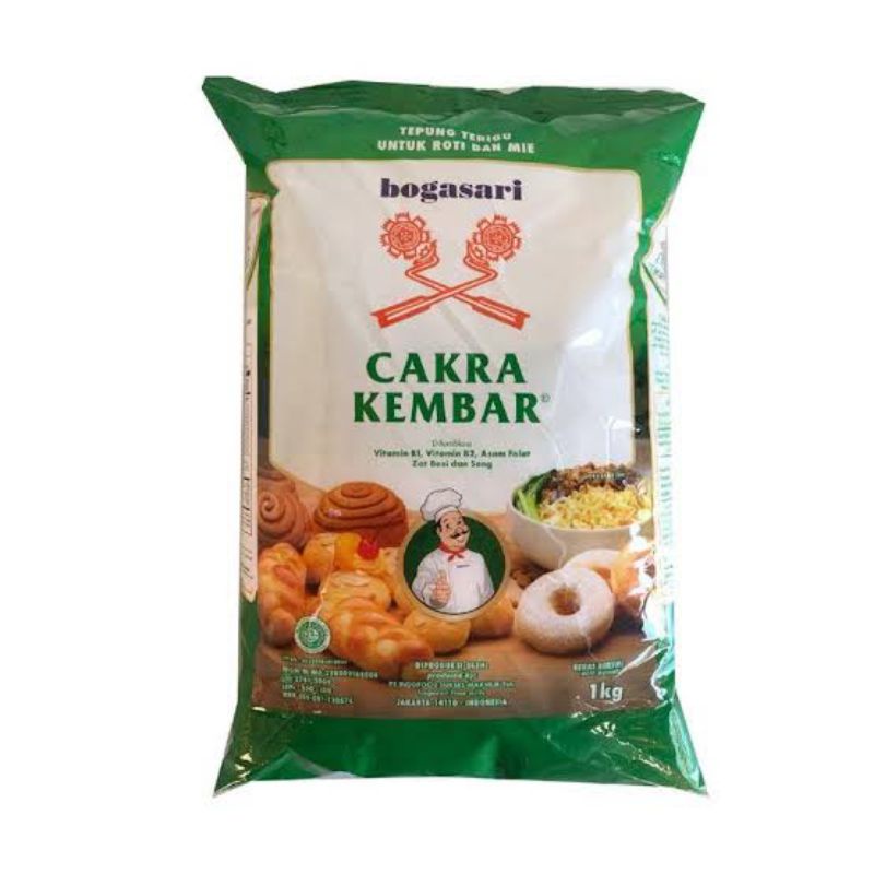 

TEPUNG TERIGU BOGASARI CAKRA KEMBAR / 1Kg