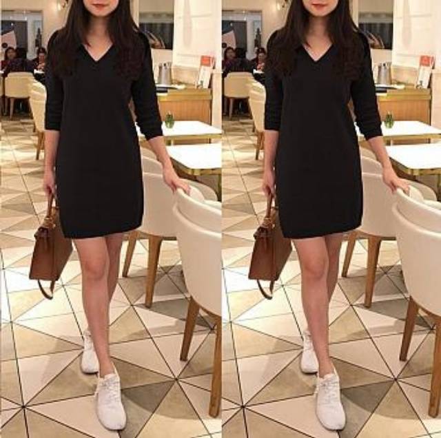 Dress V 32 Rajut BG9 / DRESS / TERUSAN / DRESS RAJUT WANITA KOREA / TERMURAH