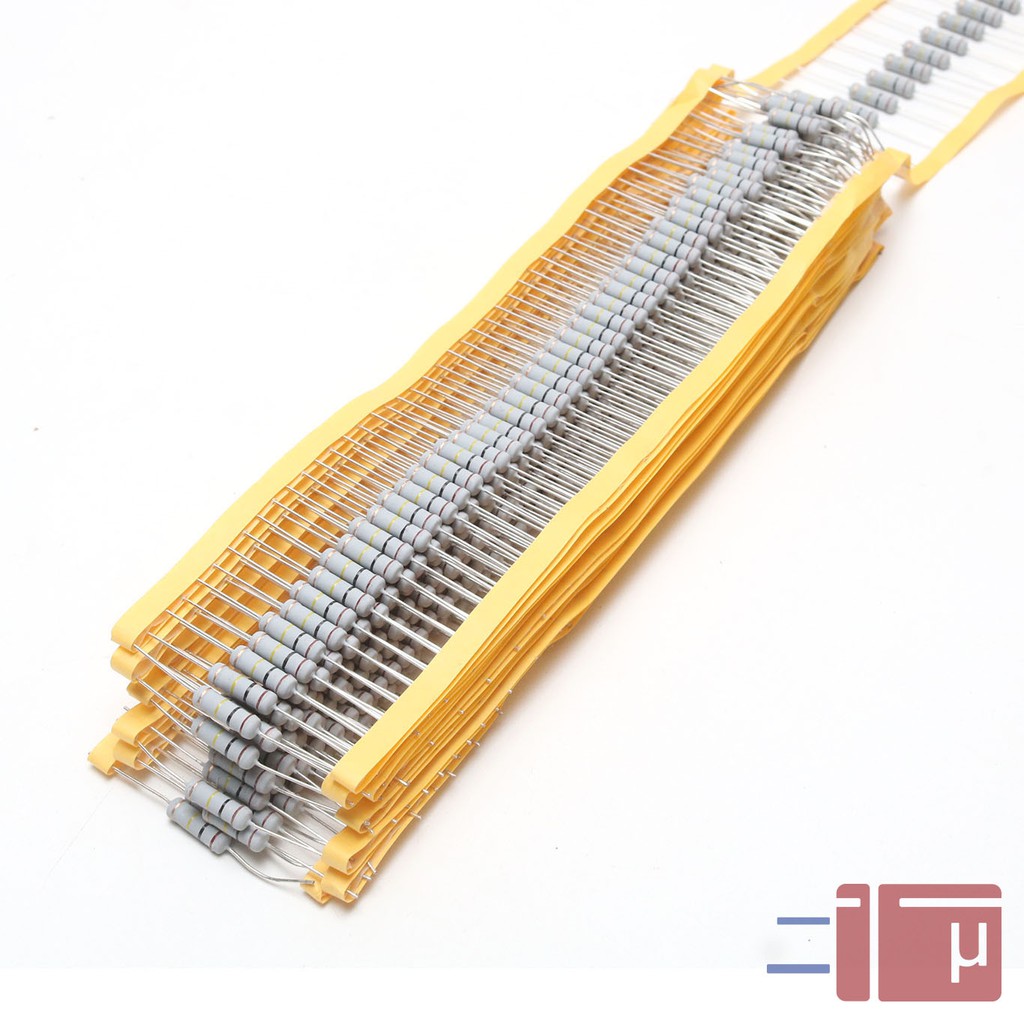 Resistor 100K 2W Metal Oxide 5% Taiwan Kaki Tembaga