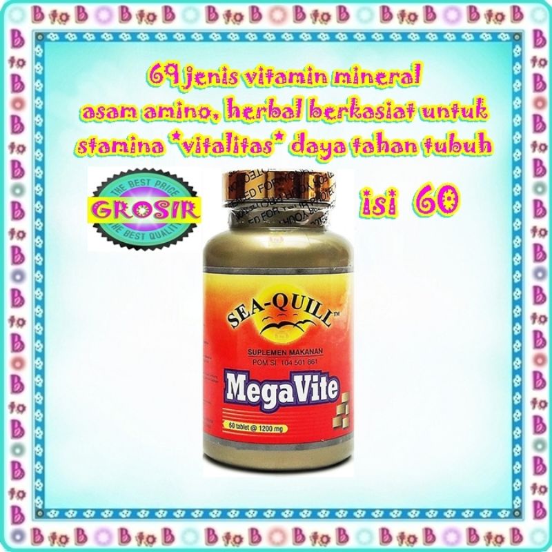 Sea Quill Megavite isi 60 - 17284 - Sea Quill Megavite 30 - Megavite - Distributor Sea Quill