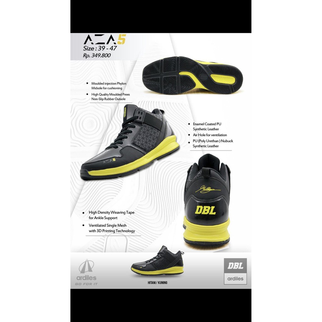 Sepatu Basket DBL Ardiles Aza5 - BASKETBALL SHOES