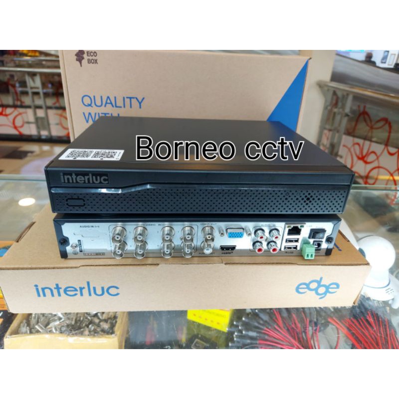 Dvr 8ch 5mp edge smart ultra hd 4k 2560p hybrid 6in1 murah