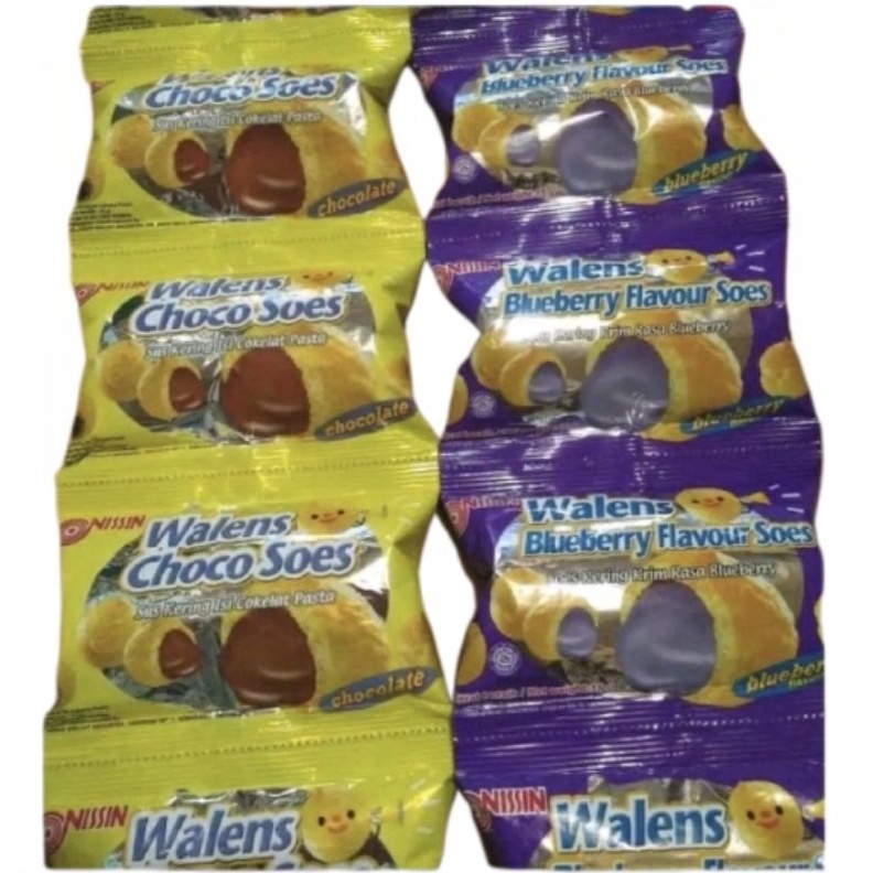 

Nissin Walens Choco Soes Renceng 10 x 15 gram 15gr