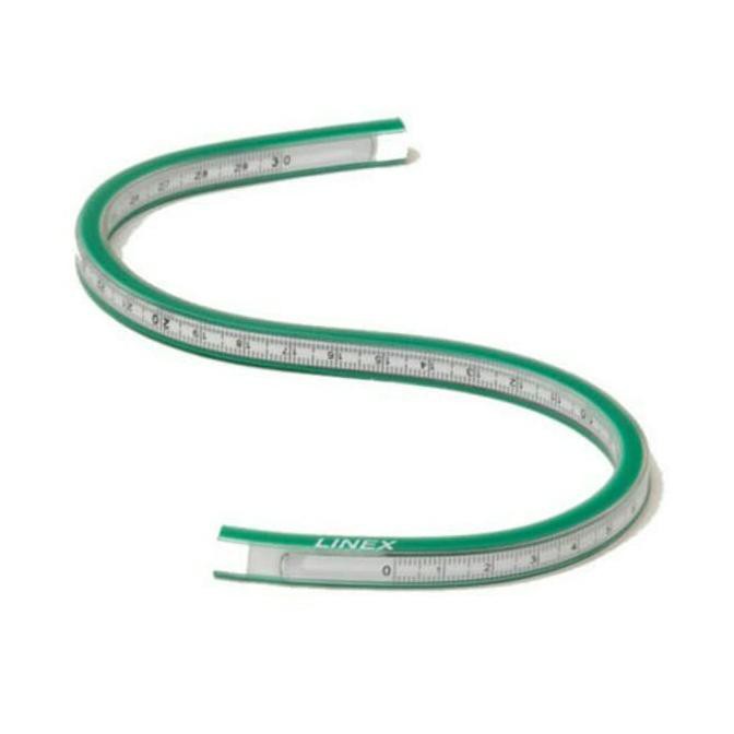 

PENGGARIS/FLEXIBLE CURVE 50 CM LINEX PALING MURAH