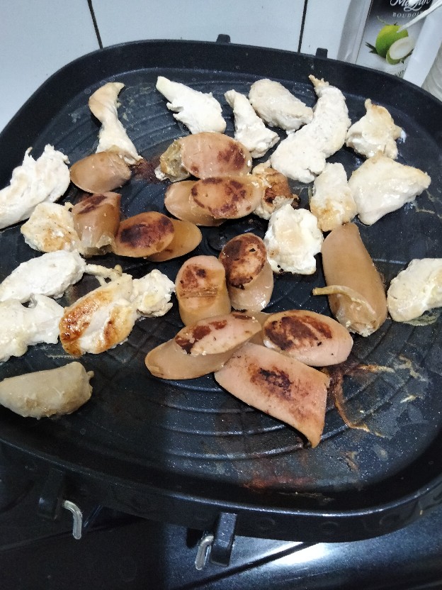 Hanaro Square Multi Grill (marble Platinum) I Korean Bbq Grill Pan / Bulgogi Pan Kotak