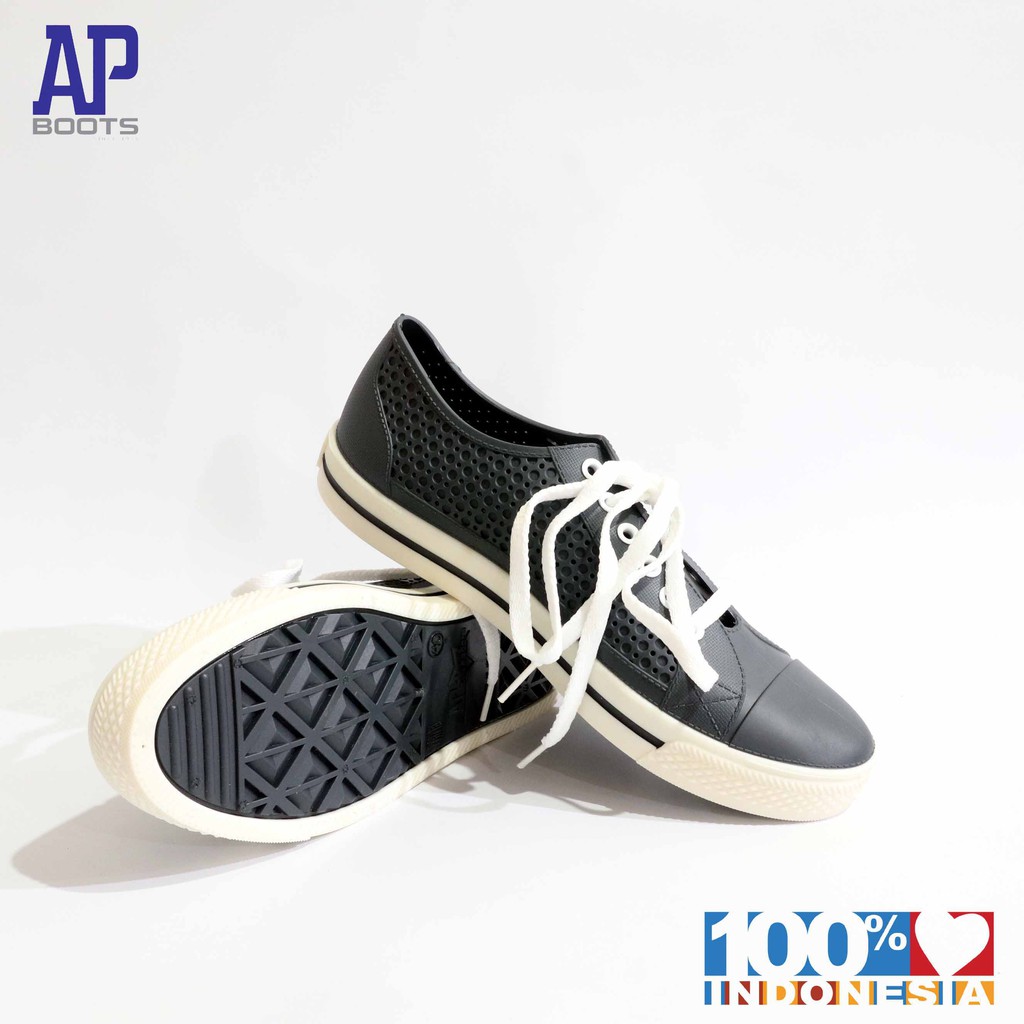 AP STAR NAVY/WHITE 38-42 - SNEAKERS PRIA CASUAL -BY AP BOOTS