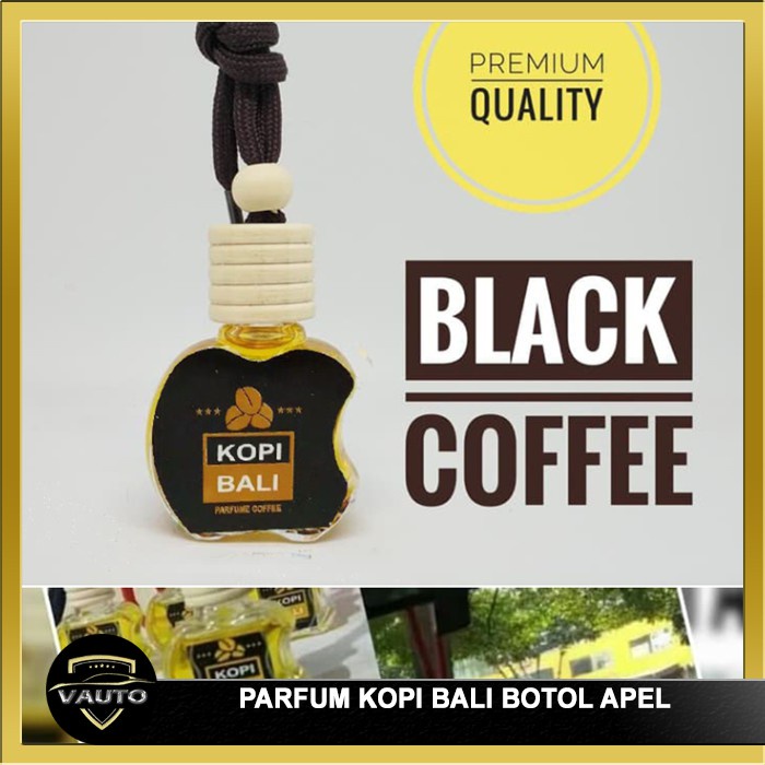 Pengharum Mobil Kopi Bali Botol Apel Black Coffee Pewangi Pengharum Mobil