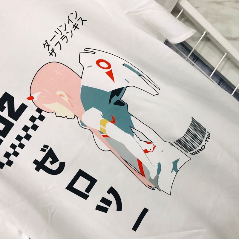 Tshirt Zero Two Battle Suit Anime Manga Premium Unisex