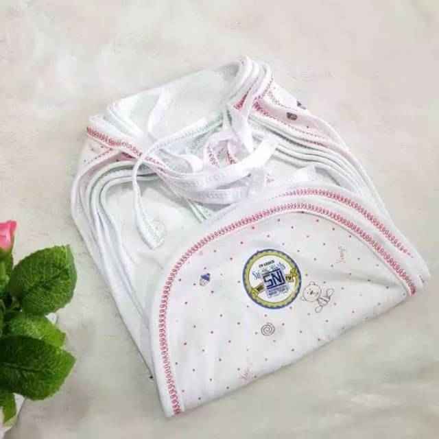 PROMO 6PC POPOK BAYI TALI MEGA BINTIK-POPOK BAYI MEGA SABLON-POPOK BAYI TALI MURAH BERKUALITAS