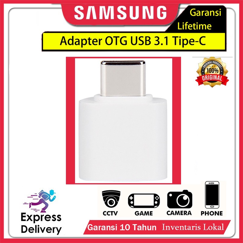 【100% ORI】Adapter OTG USB3.1 Tipe-C Male Ke USB Female Untuk OnePlus 3T / MacBook