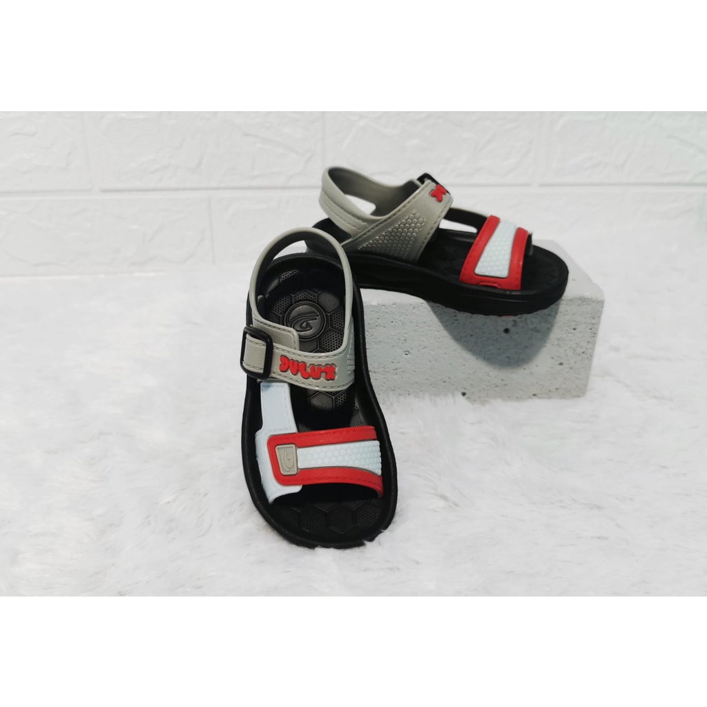 DX-388E Sandal Gunung Anak Laki Laki / Sandal Karet Anak Cowok Merek Dulux Size 20-25