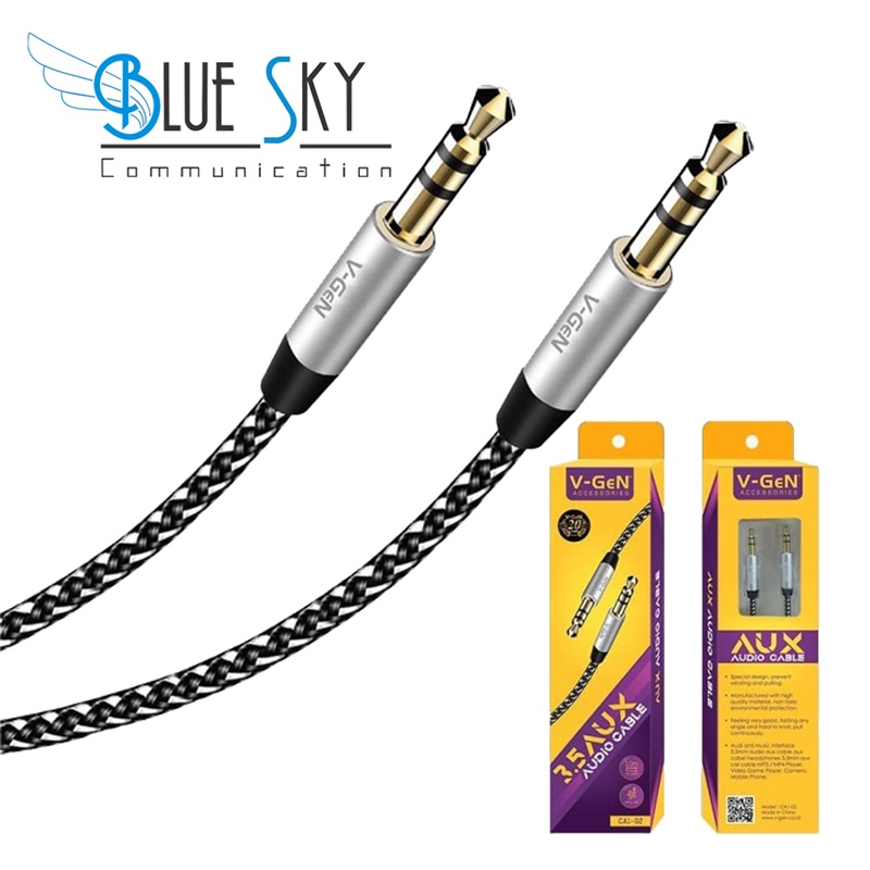 KABEL AUX V-GEN 3.5 1M CA1-02 KABEL AUDIO