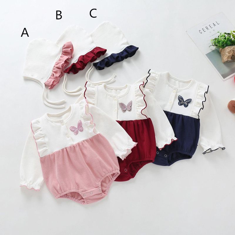 Pakaian Baby Perempuan, Butterfly Cute Baby Jumper