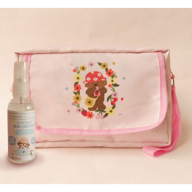 KELLYSANDCO BUNDLE SET MULTIFUNCTION POUCH POODLE JUICE / POUCH KELLY'S AND CO / KELLY'S.CO / KELLYS