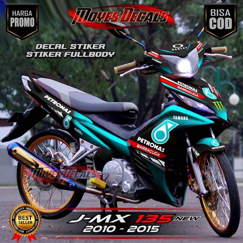 Decal Jupiter Mx New 135 Fullbody Petronas Sprinta