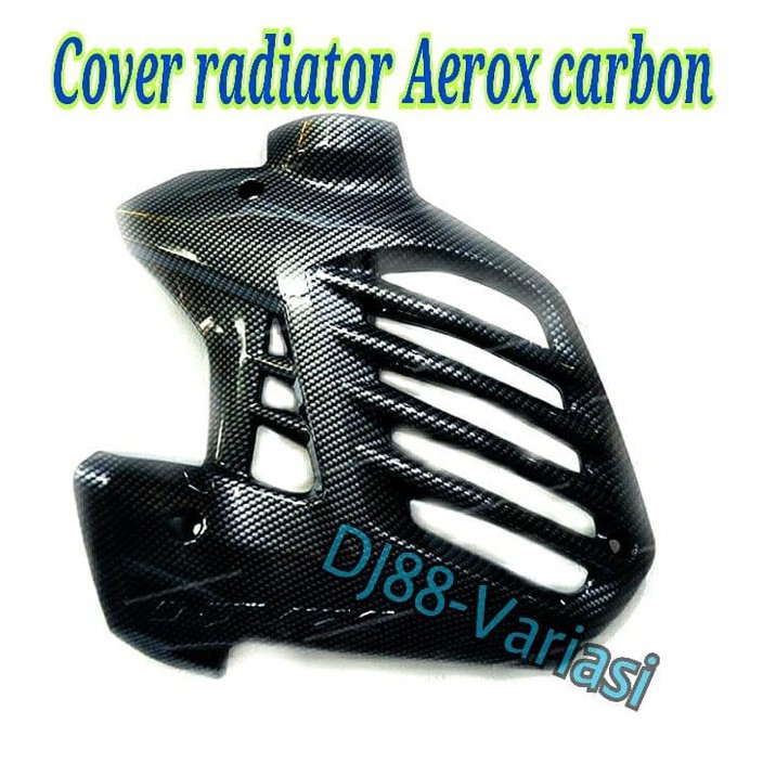 Cover Radiator Aerox 155 carbon tutup radiator aerox 155 nemo variasi