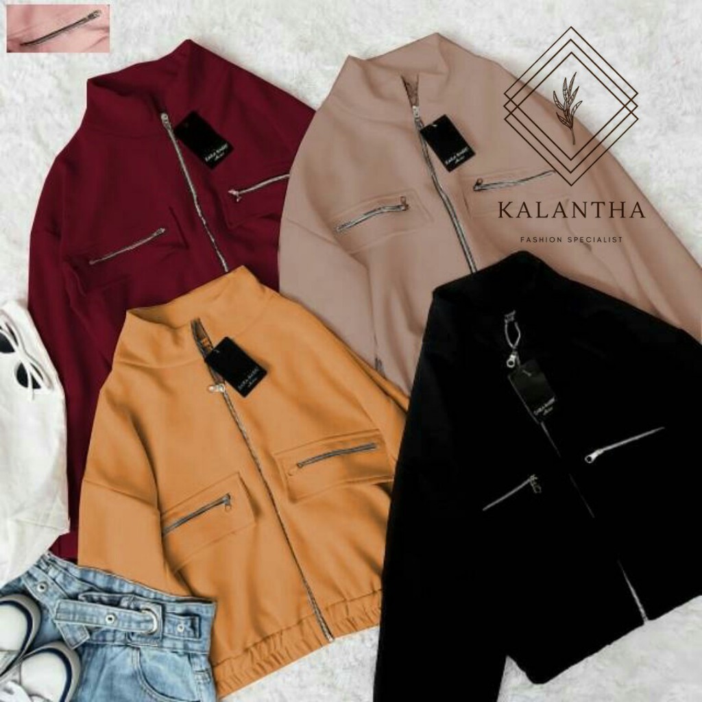 KALANTHA FASHION Jacket  Jihan Fashion Outerwear Casual 