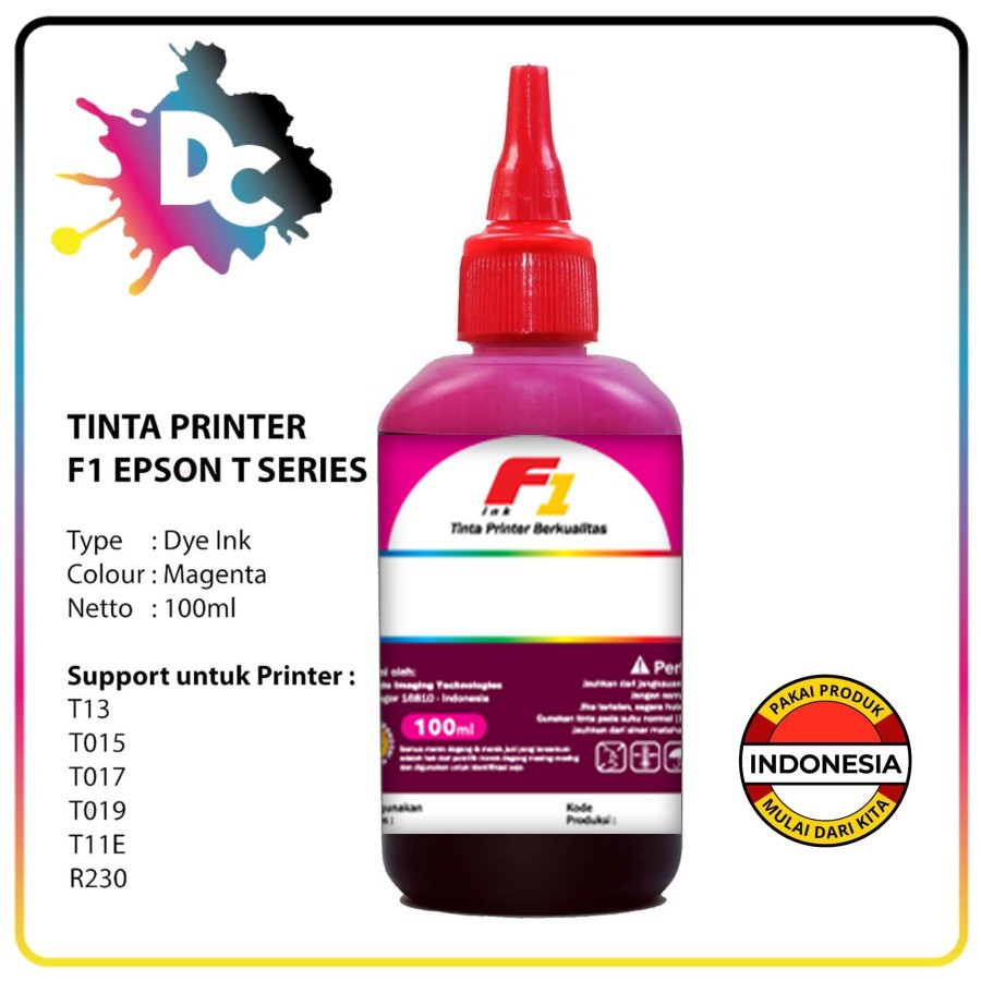 Tinta Refill Epson T-Series F1 ink 100ML