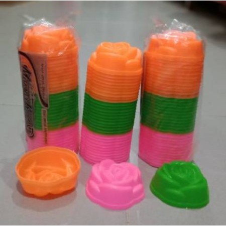 Cetakan kue mawar kecil cetakan puding pudding cetakan roti kue bolu kukus