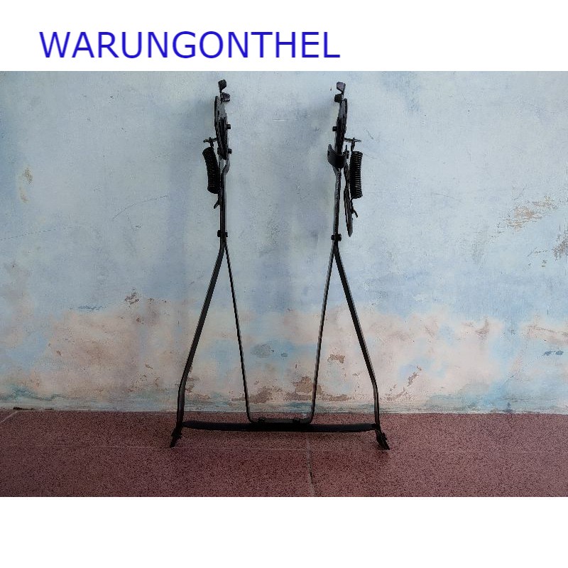 STANDAR JAGANG JAGRAK TENGAH ONTEL - STANDAR SEPEDA ONTHEL - JAGANG ONTEL