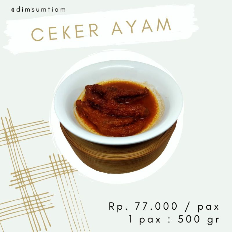 

Dimsum Ceker Cakar Ayam