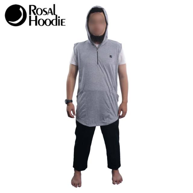 Rosal Hoodie / Rompi sholat pakai hoodie