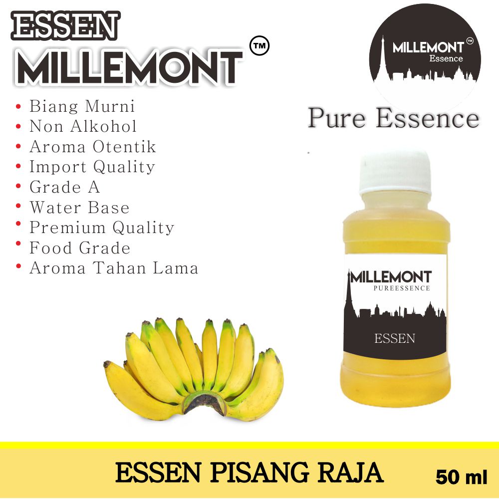 

Essence Pisang Raja 50 ML Millemont