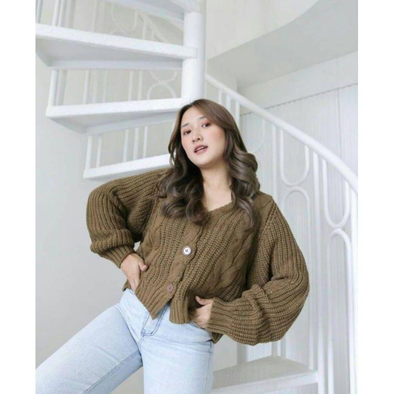 Lizzy - CARDIGAN CABLE ELENILA PREMIUM