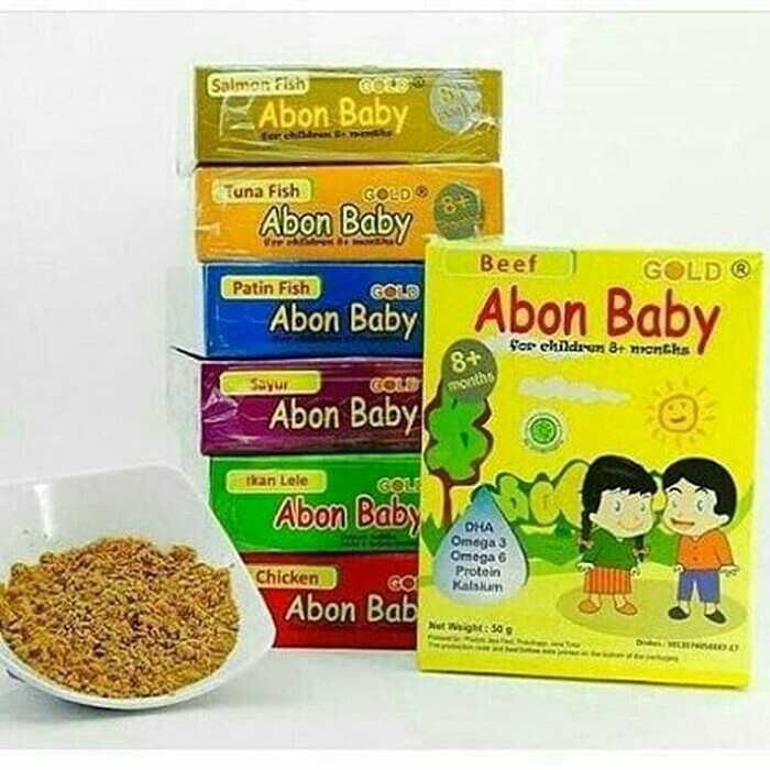 MPASI baby Abon baby gold Abon Bayi Sehat Abon Salmon Bayi