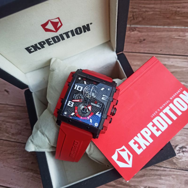 PRELOVED EXPEDITION E6757 STRAP RUBBER MERAH