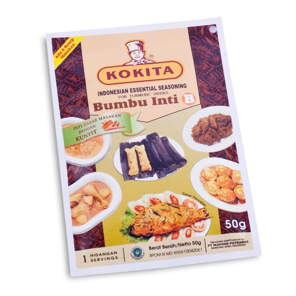 

KOKITA Bumbu Inti B - Inti Dasar Makanan dengan Kunyit 50gr